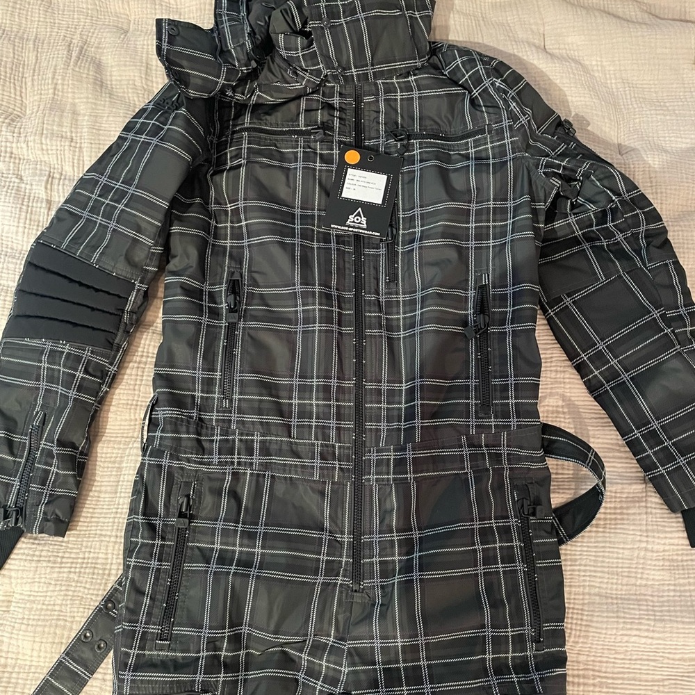 Women’s Insulated Tartan Vito Ski Jumpsuit